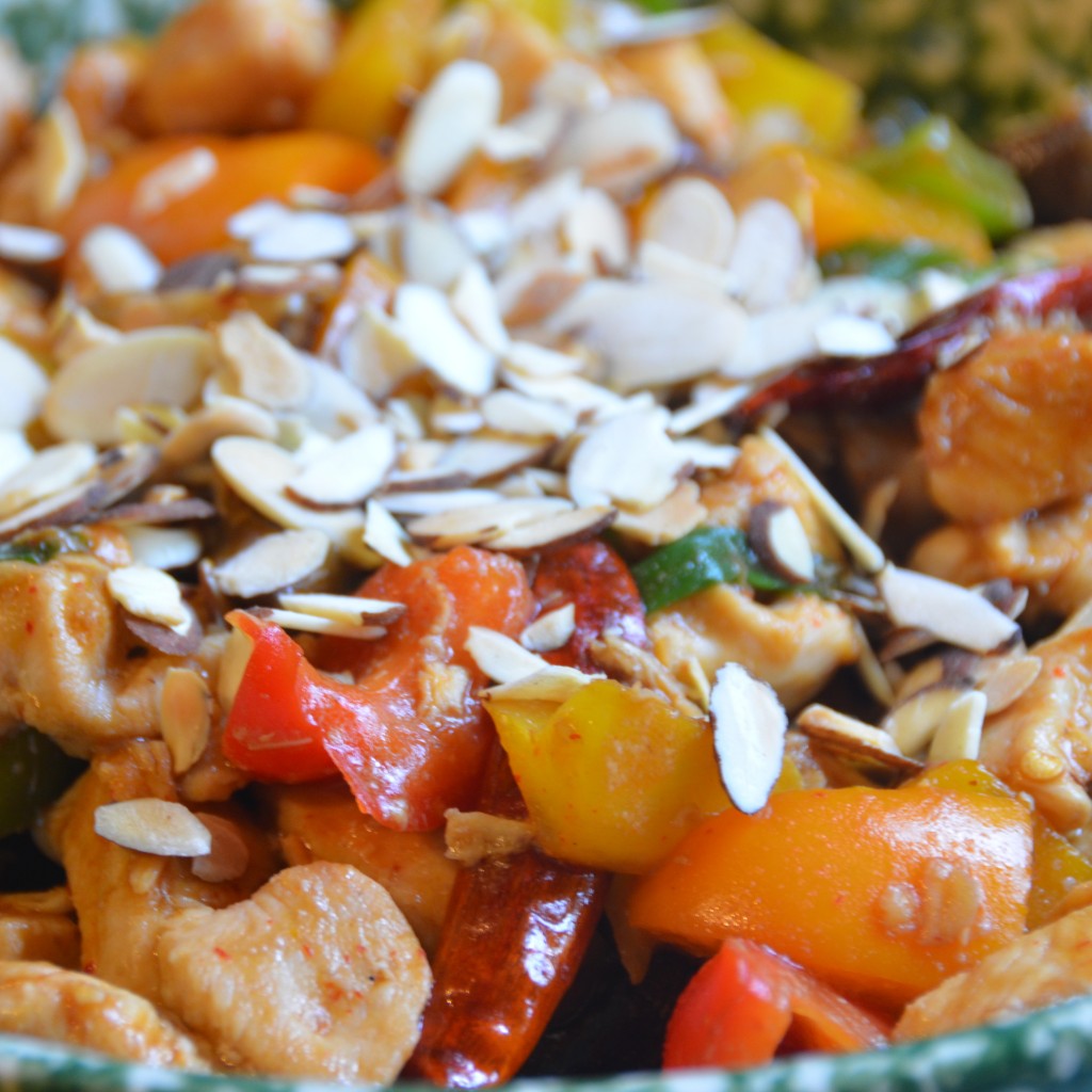 Kung Pao Chicken - healthy, clean, natural, low carb, gluten free, dairy free. https://guesswhoscooking.com