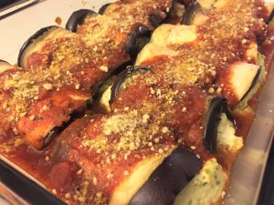 Eggplant Lasagna Rolls (from Minimalist Baker)