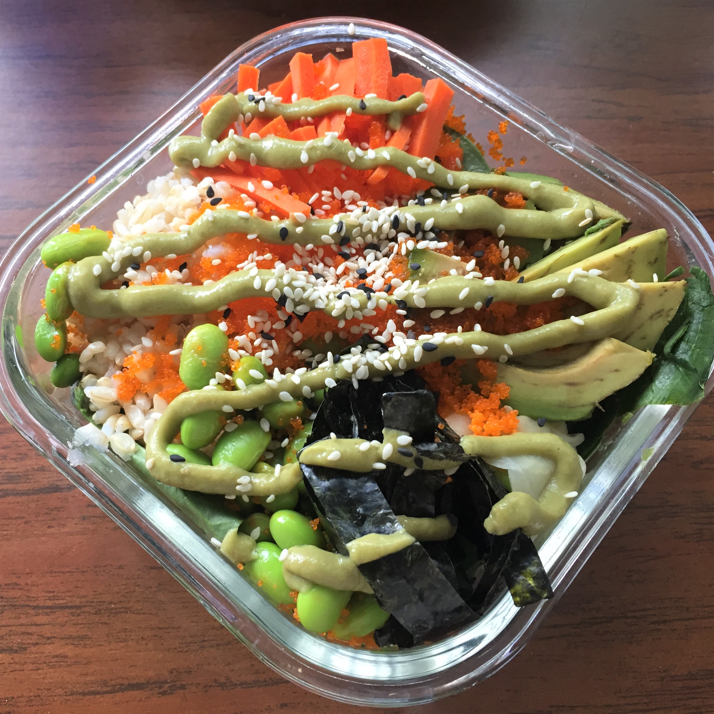 Sushi Salad | Healthy, lots of vegetables, plant-based, can be vegan | Guess Who's Cooking