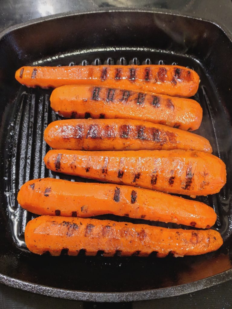 Image of carrots after cooking